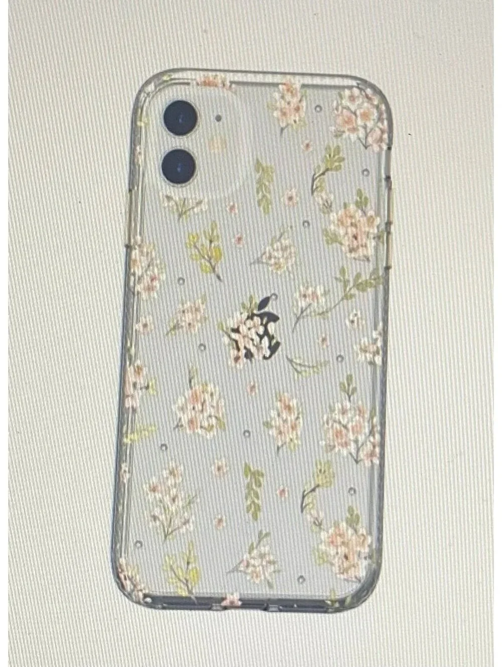 Onn Case for iPhone 11/iPhone XR Pink Floral with Gems